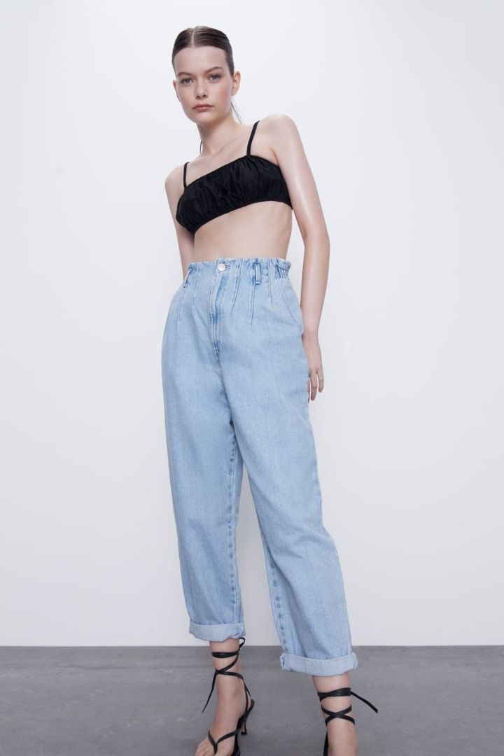 Paper Bag Jeans (Source: www.zara.com)