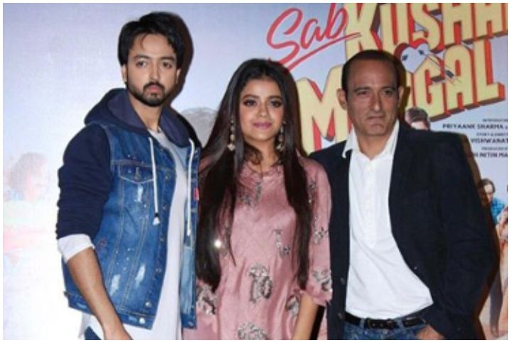 Padmini Kolhapure’s Son Priyaank Sharma & Ravi Kishan’s Daughter Riva Launch The Trailer Of Their Debut Film ‘Sab Kushal Mangal’