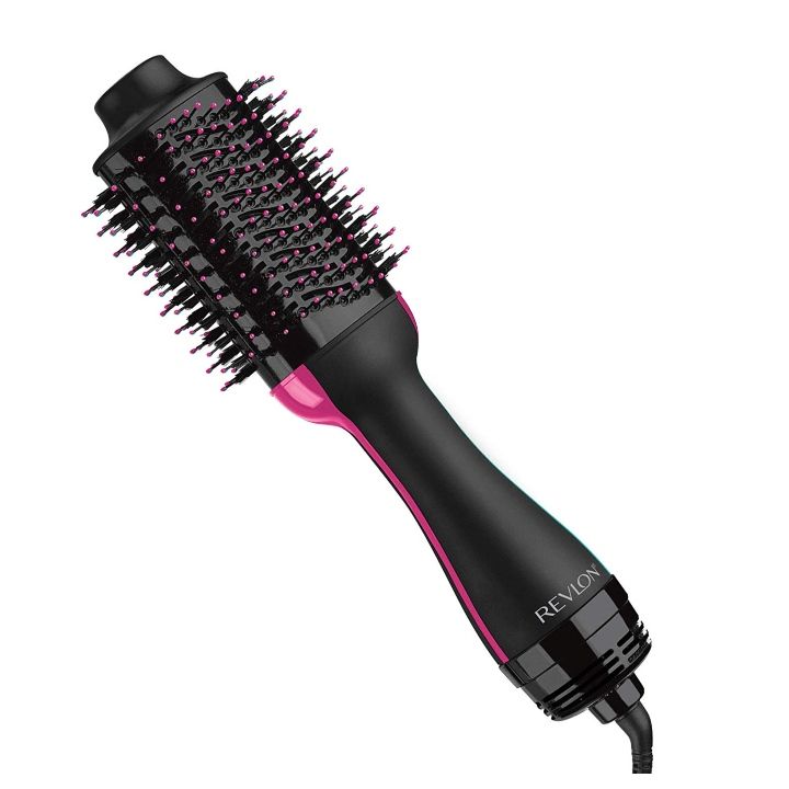 Revlon One-Step Hair Dryer & Volumizer Hot Air Brush, Black | Source: www.amazon.com