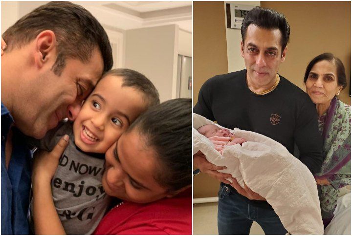 Arpita Khan Sharma Posted A Heartwarming Picture Of Her Baby Girl Ayat With Salman Khan