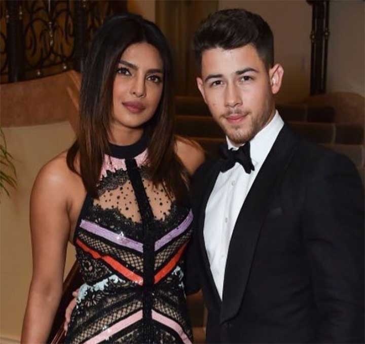 Priyanka Chopra and Nick Jonas Spend Valentine’s Day Dancing To ‘Aankh Maare’