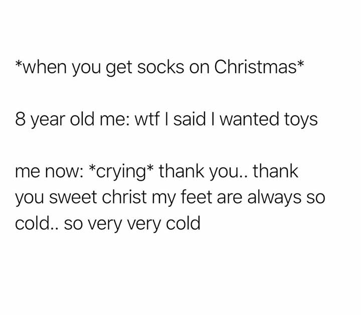 Christmas Meme (Source: Instagram | @girlsthinkimfunny)