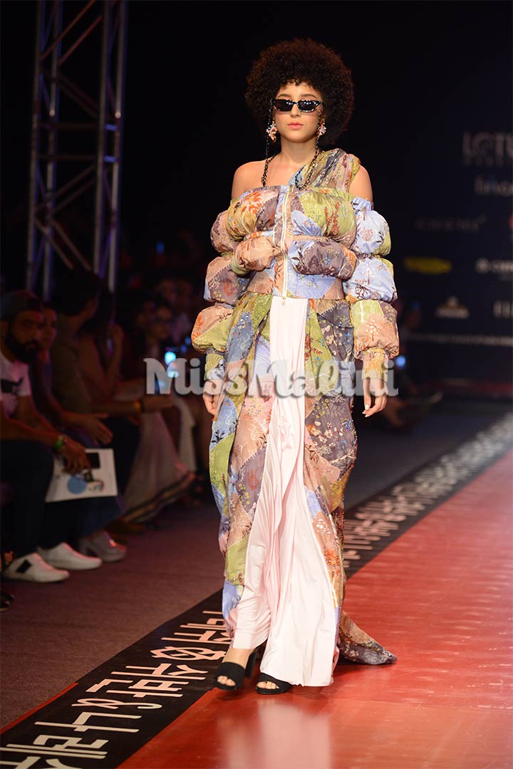 Shivan Narresh at Lotus Makeup India Fashion Week Spring Summer 2020 in Delhi | Source: Yogen Shah
