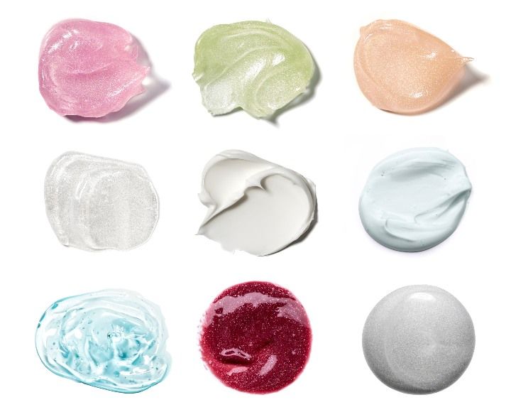 Skincare textures by artcasta (Source: Shutterstock)