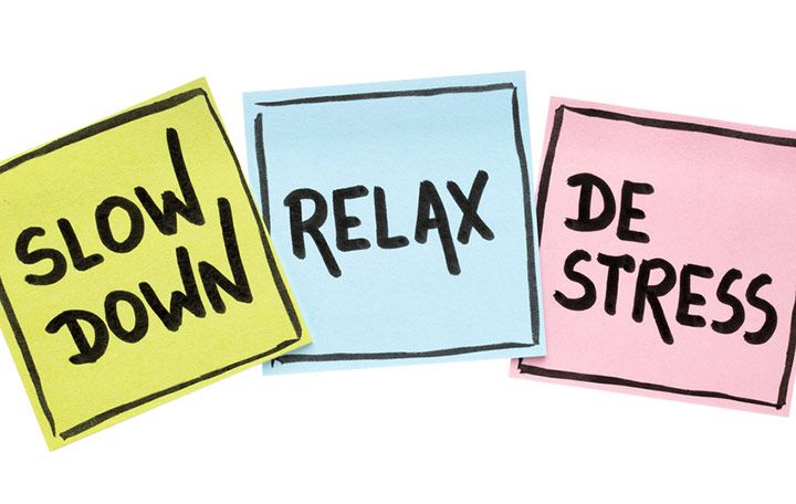 Slow down. Relax. De-stress | Image Courtesy: Shutterstock