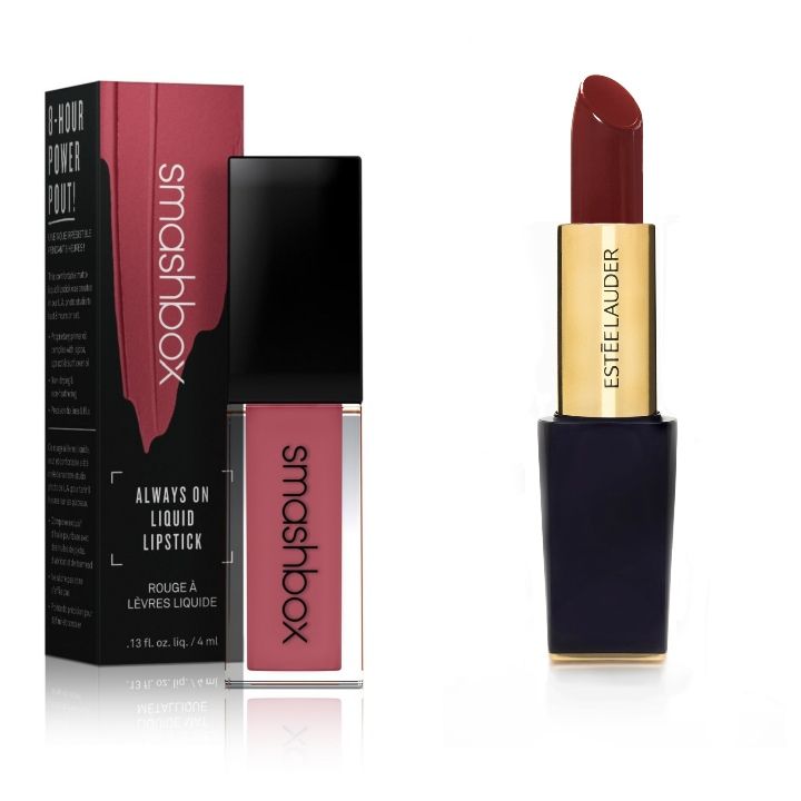 Smashbox Always On Liquid Lipstick & Estēe Lauder Pure Colour Envy Lipstick