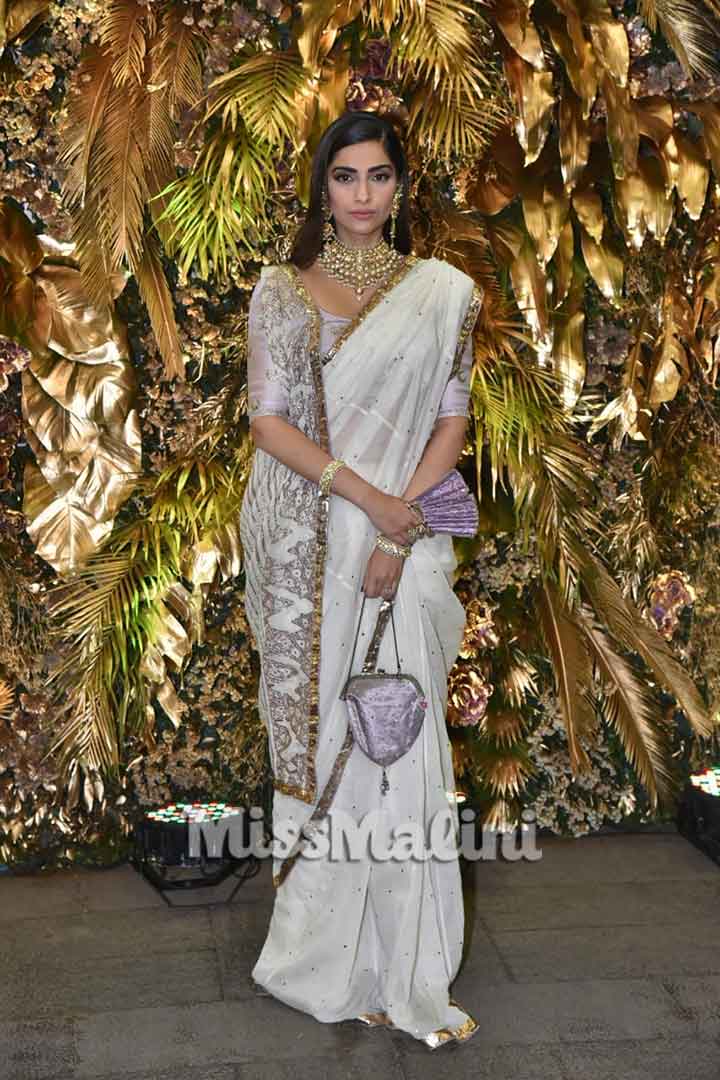 Sonam Kapoor Ahuja At Armaan Jain's Wedding (Source: Yogen Shah)