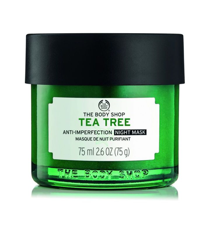 The Body Shop Tea Tree Anti-Imperfection Acne Night Mask | Source: The Body Shop
