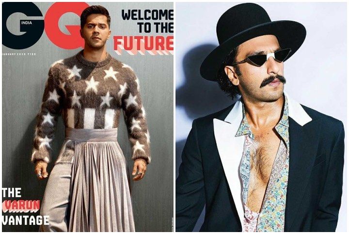 Varun Dhawan Is In Splits As He Gets Compared To Ranveer Singh For Donning A Skirt