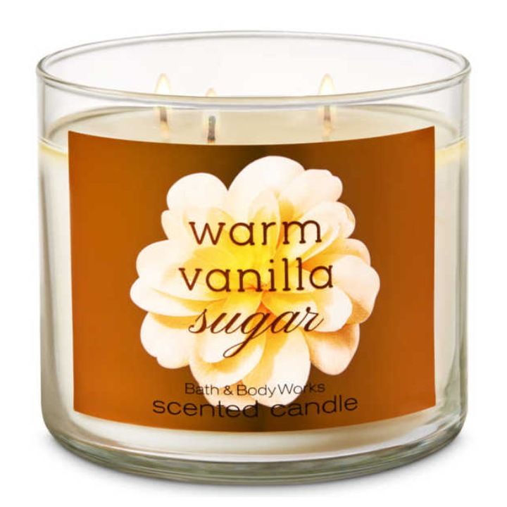 Warm Vanilla Sugar 3-Wick Candle