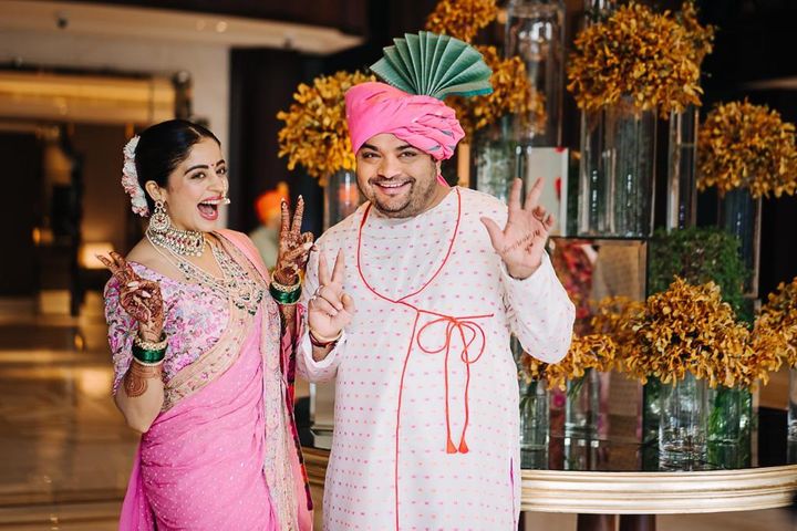 Photos: Ex-Bigg Boss Contestant Nehha Pendse Ties The Knot In A Traditional Ceremony