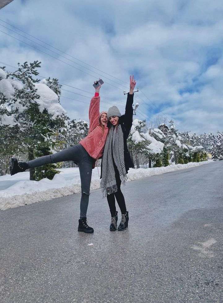 Sukriti and Prakriti Kakar on their holiday in Turkey