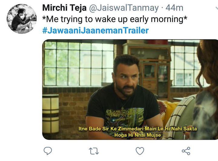 Jawaani Jaaneman memes
