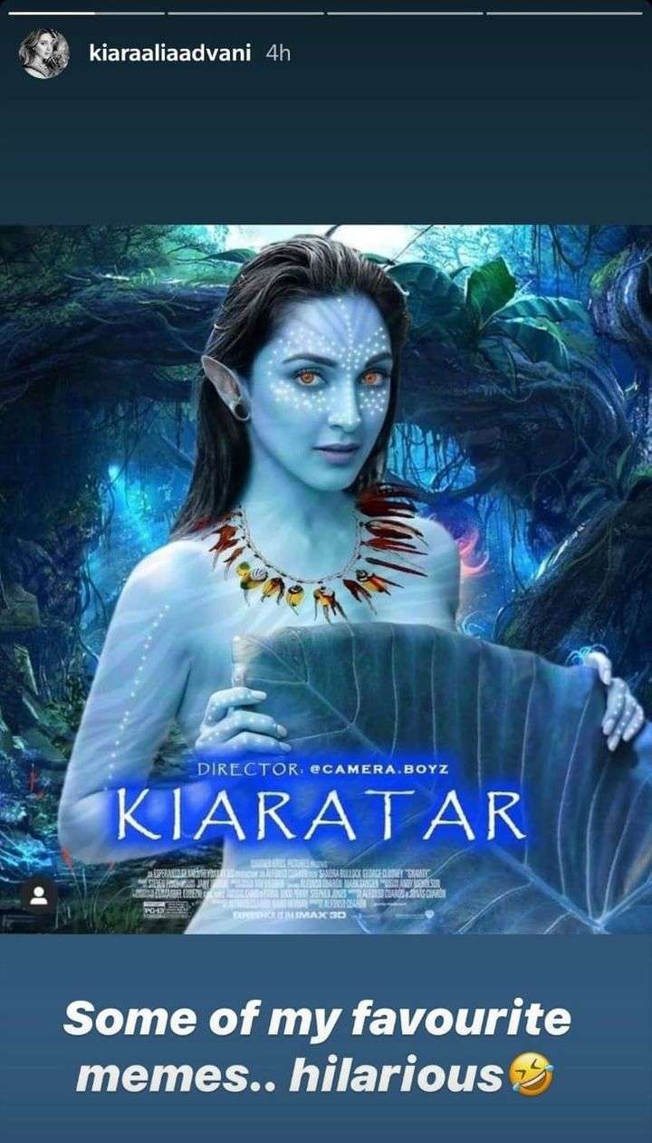 Kiara Advani's memes (Souce: instagram | @kiaraaliaadvani)