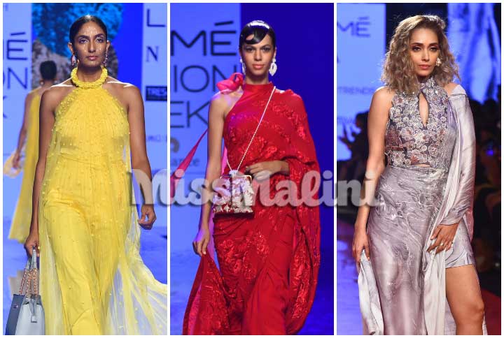 Halter Neck At Lakme Fashion Week SR'20 In Mumbai