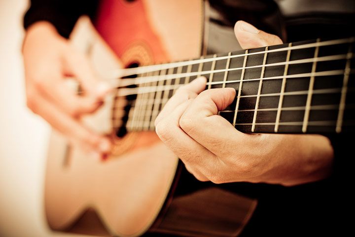 Playing The Guitar | Image Courtesy: Shutterstock
