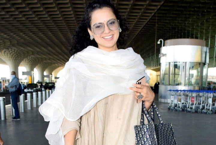 Kangana Ranaut In An Easy-Breezy Airport Look