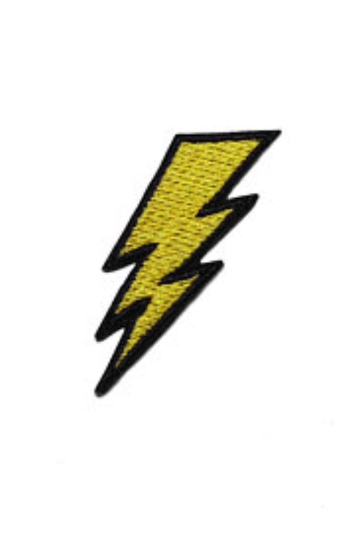 Lightning Sew-On Patch (Source: www.etsy.com)