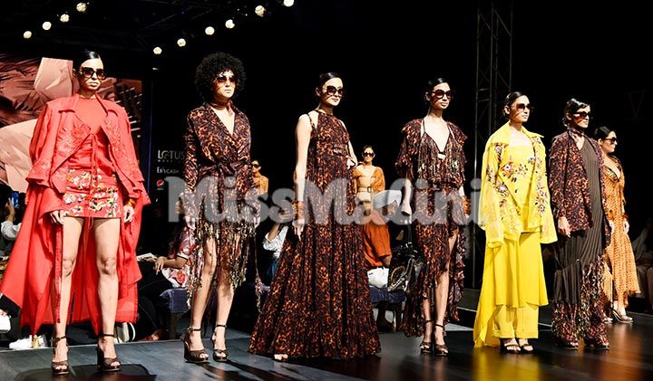 Nikita Mhaisalkar at Lotus Makeup India Fashion Week Spring Summer 2020 in Delhi | Source: Yogen Shah