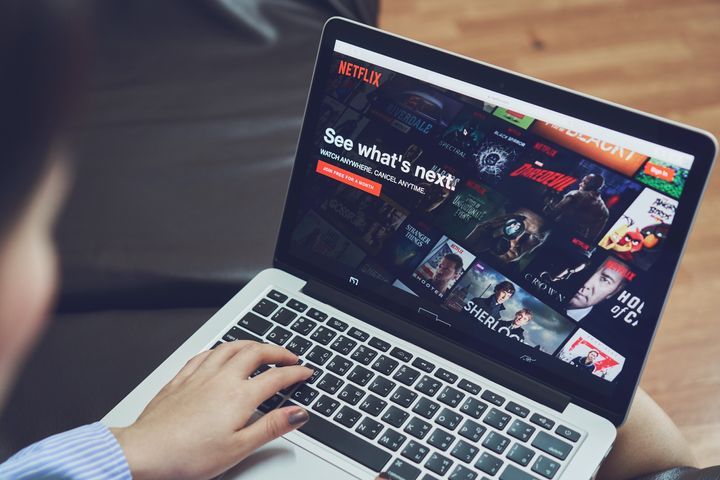 Bangkok, Thailand - January 8, 2018 : Netflix app on Laptop screen. Netflix is an international leading subscription service for watching TV episodes and movies By sitthiphong | www.shutterstock.com