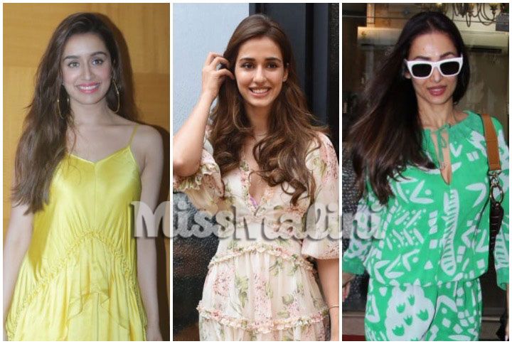 Shraddha Kapoor, Disha Patani And Malaika Arora