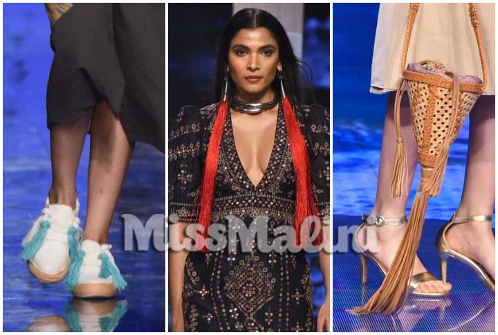 Tassels At Lakme Fashion Week SR'20 In Mumbai