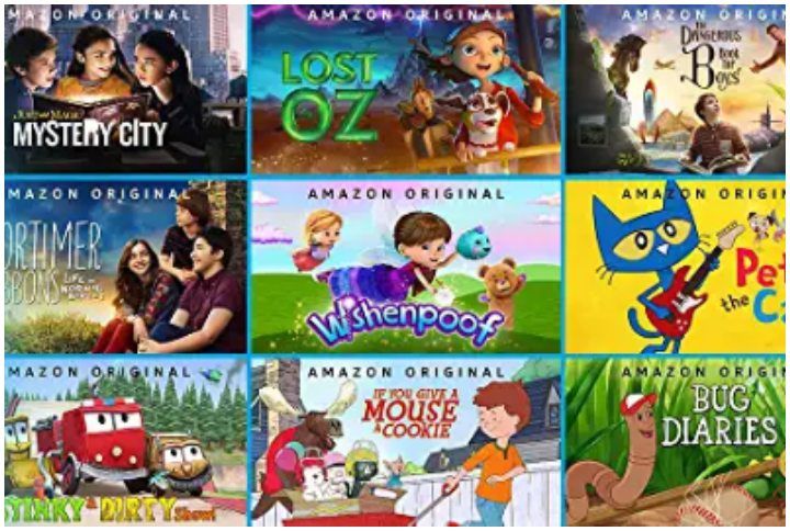 Amazon Prime Now Has Select Kids And Family Content Available For Free For Amazon Customers