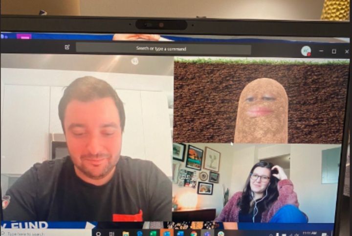 A Boss Accidentally Turned Herself Into A Potato During A Video Meeting