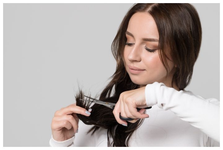 3 Steps That’ll Help You Give Your Hair A Trim