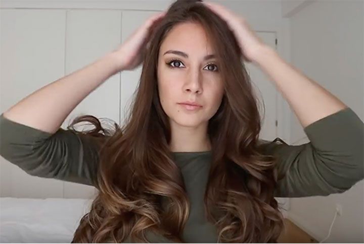 How To Curl Your Hair Perfectly With A Straightener | MissMalini
