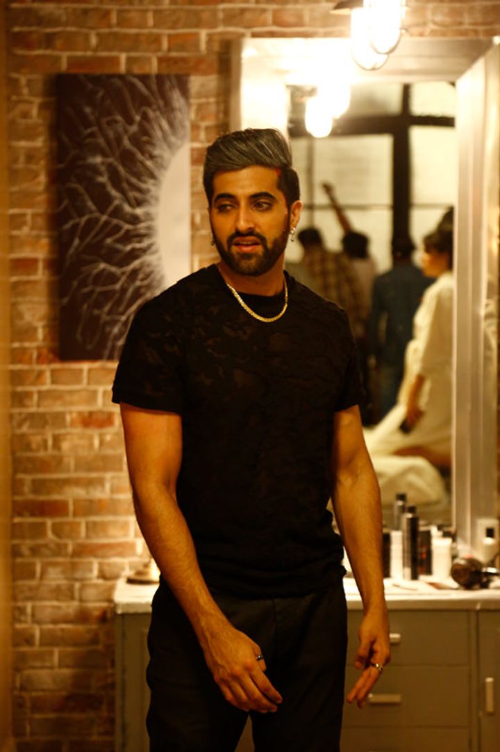 Akshay Oberoi in a still from Eros Now's Flesh
