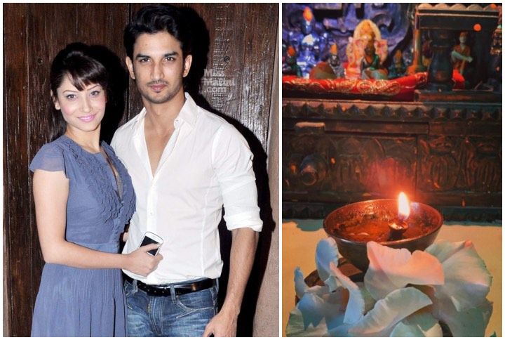 Ankita Lokhande Marks One Month Of Sushant Singh Rajput’s Passing, Lights A Lamp In His Memory