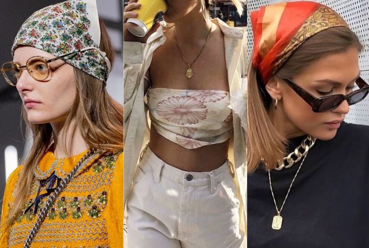 10 Fresh Ways To Wear The Bandana Trend In 2020