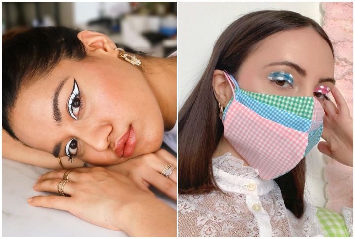 7 Fun Eye Makeup Looks To Wear With Your Face Mask