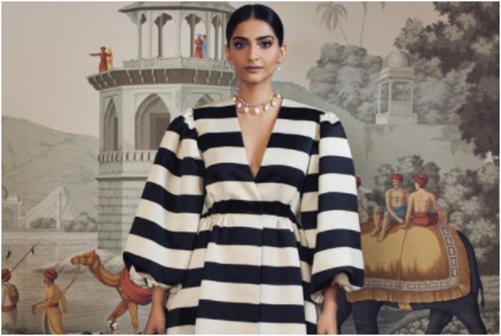 Sonam Kapoor Ahuja Is Grace & Elegance In A Monochrome Gown