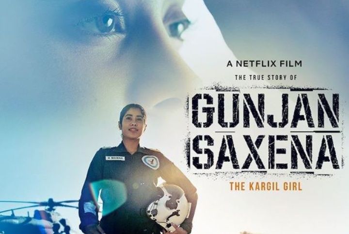 Gunjan Saxena: The Kargil Girl poster (Source: Instagram | @janhvikapoor)