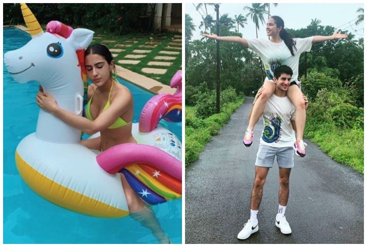 Sara Ali Khan Twins With Her ‘Lil Brother On Their Travel Adventure Together