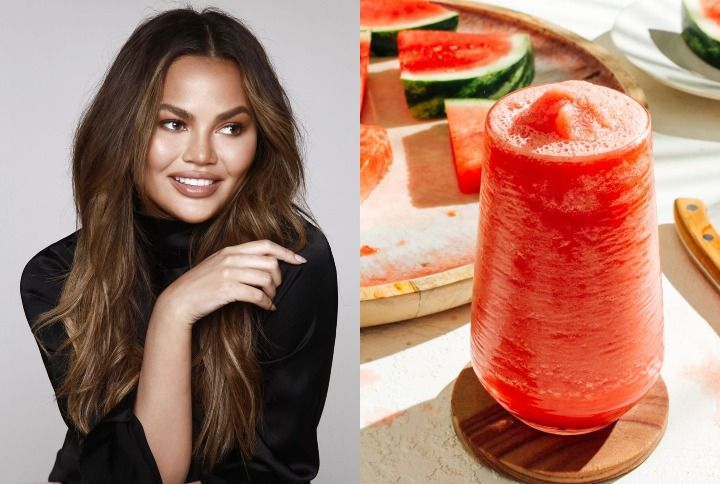 This Boozy Watermelon Slushie By Chrissy Teigen Is Our New Favourite Summer Drink