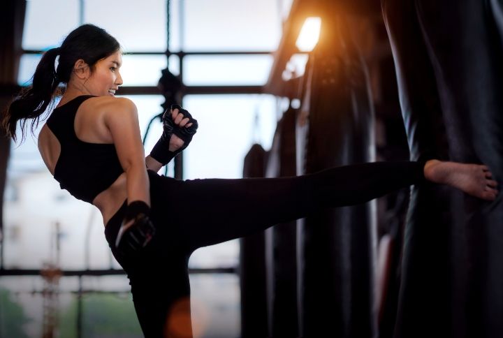 8 Kickboxing Workout Videos That Will Leave You Sweating By The End