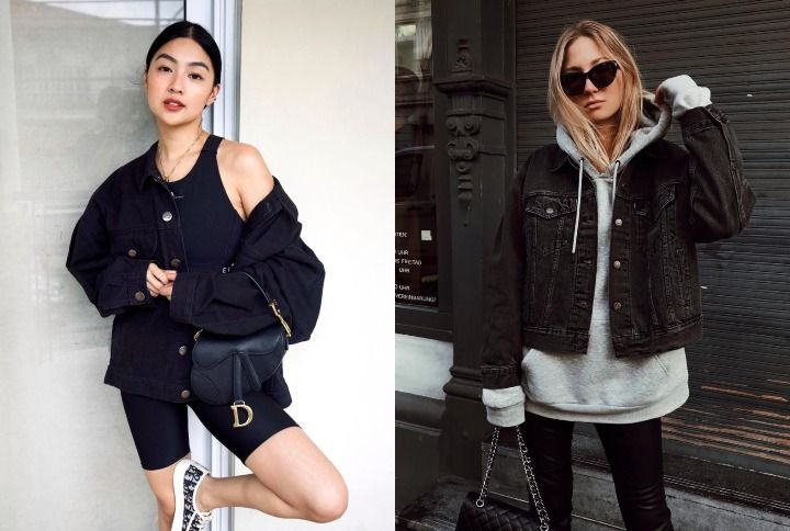 6 Easy Ways To Style Your Black Denim Jackets | MissMalini