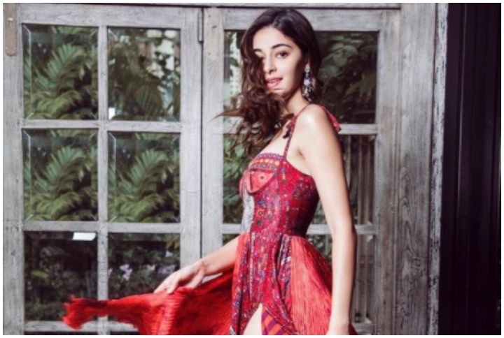 Ananya Panday Is Date Night Ready In This Abstract Print Dress