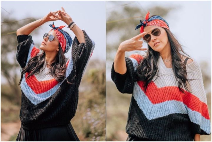 Neha Dhupia’s Edgy Styling Makes For A Chic Rocker Vibe