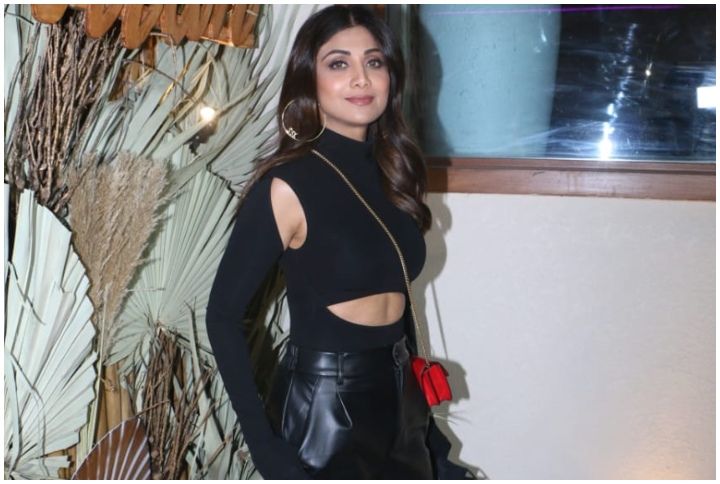 Shilpa Shetty Looks Sexy And Risqué In This All-Black Ensemble