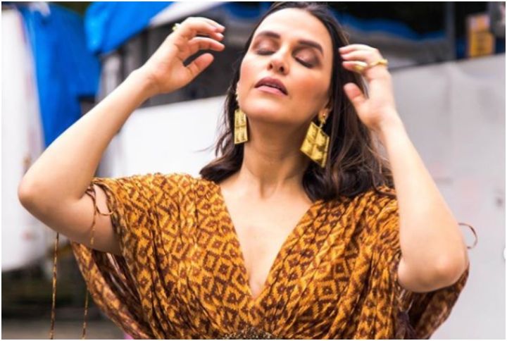 Neha Dhupia’s African Inspired Maxi Dress Is Sexy, Functional &#038; Versatile