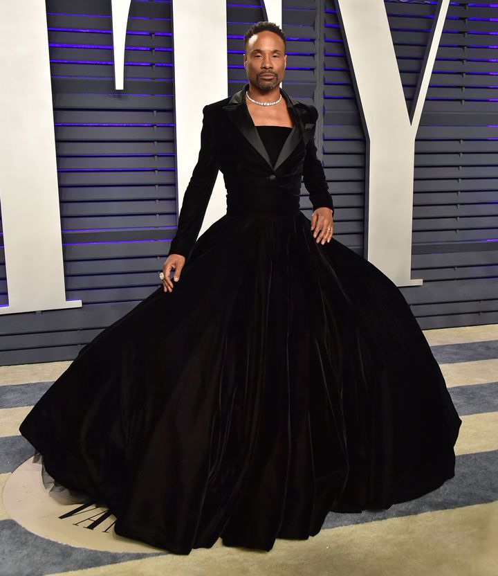Billy Porter At The Vanity Fair Oscar Party in 2019 by DFree | www.shutterstock.com