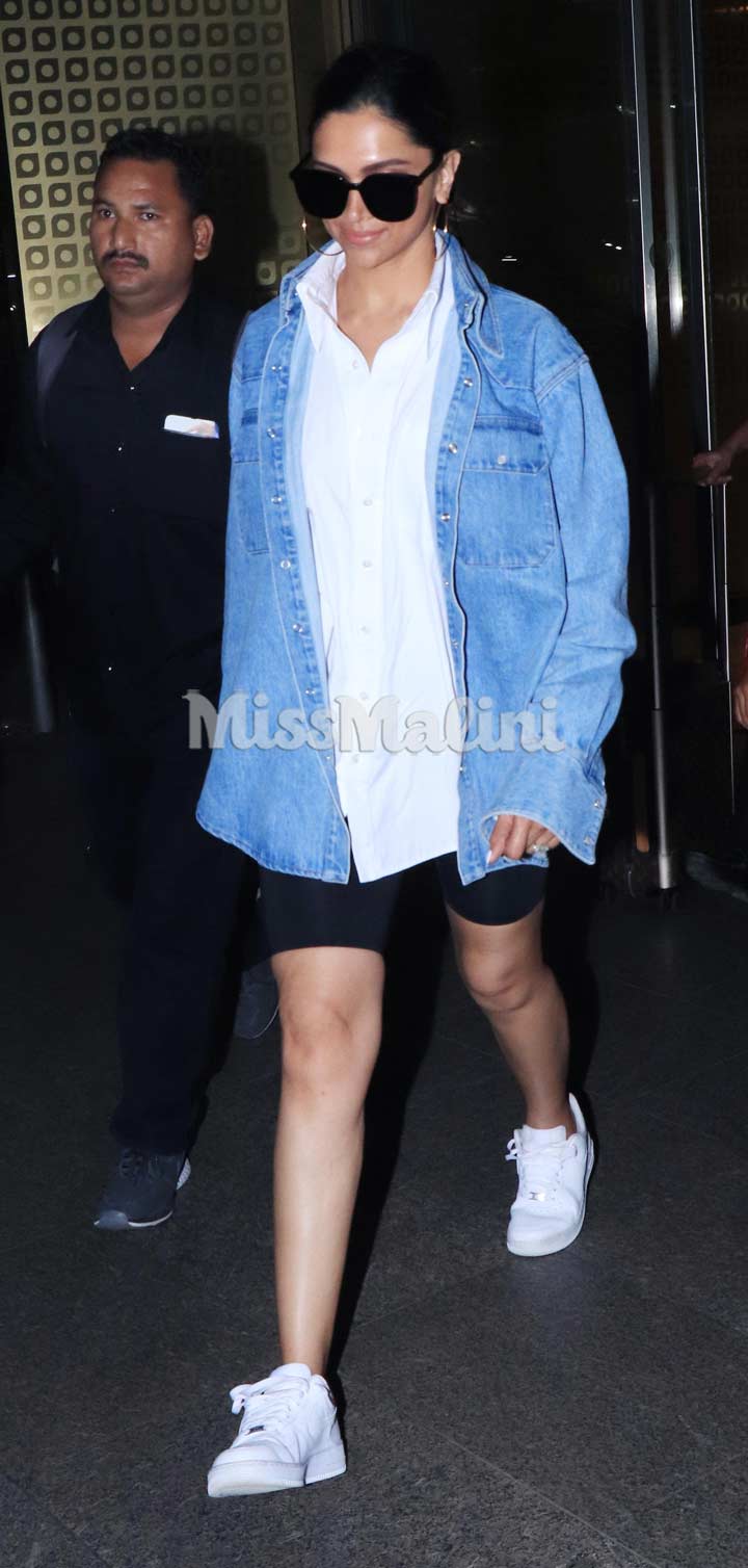 Deepika Padukone's all white airport outfit is the perfect cue for