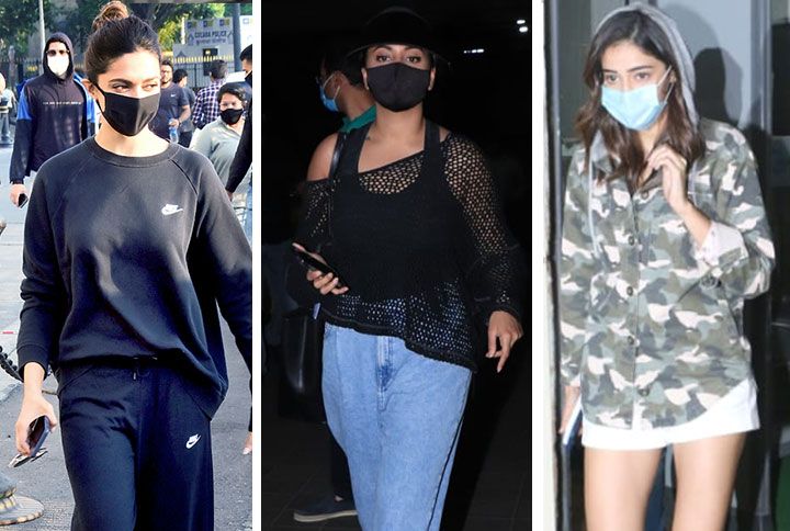 7 Celebrities We Spotted In Cosy Clothing Over The Weekend