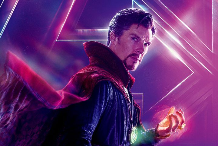 Benedict Cumberbatch as Dr. Strange (Source: Avengers: Endgame poster)