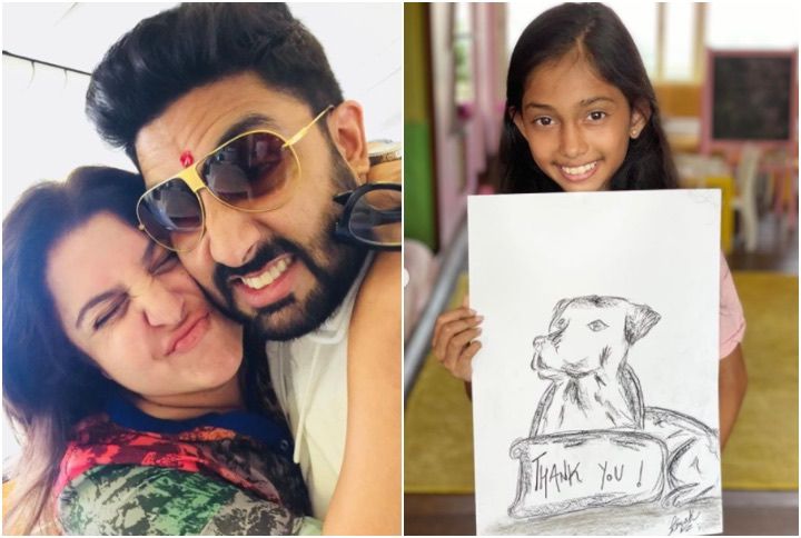 Farah Khan Reveals That Abhishek Bachchan Paid 1 Lakh For Her Daughter’s Sketch For COVID-19 Charity