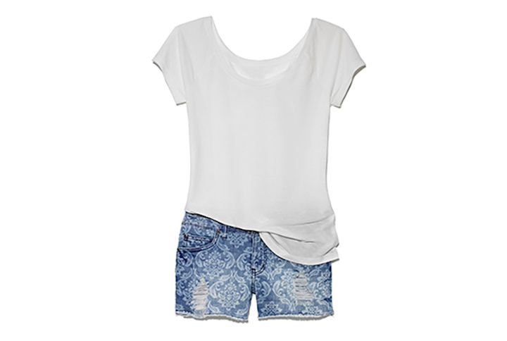 French Tucked T-shirt and Shorts by Michael Kraus | www.shutterstock.com